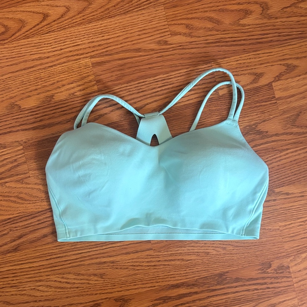 All In Motion mint green sports bra from Target